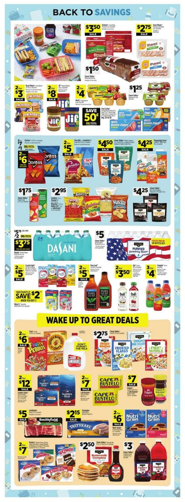 Catalogue Dollar General from 08/17/2025