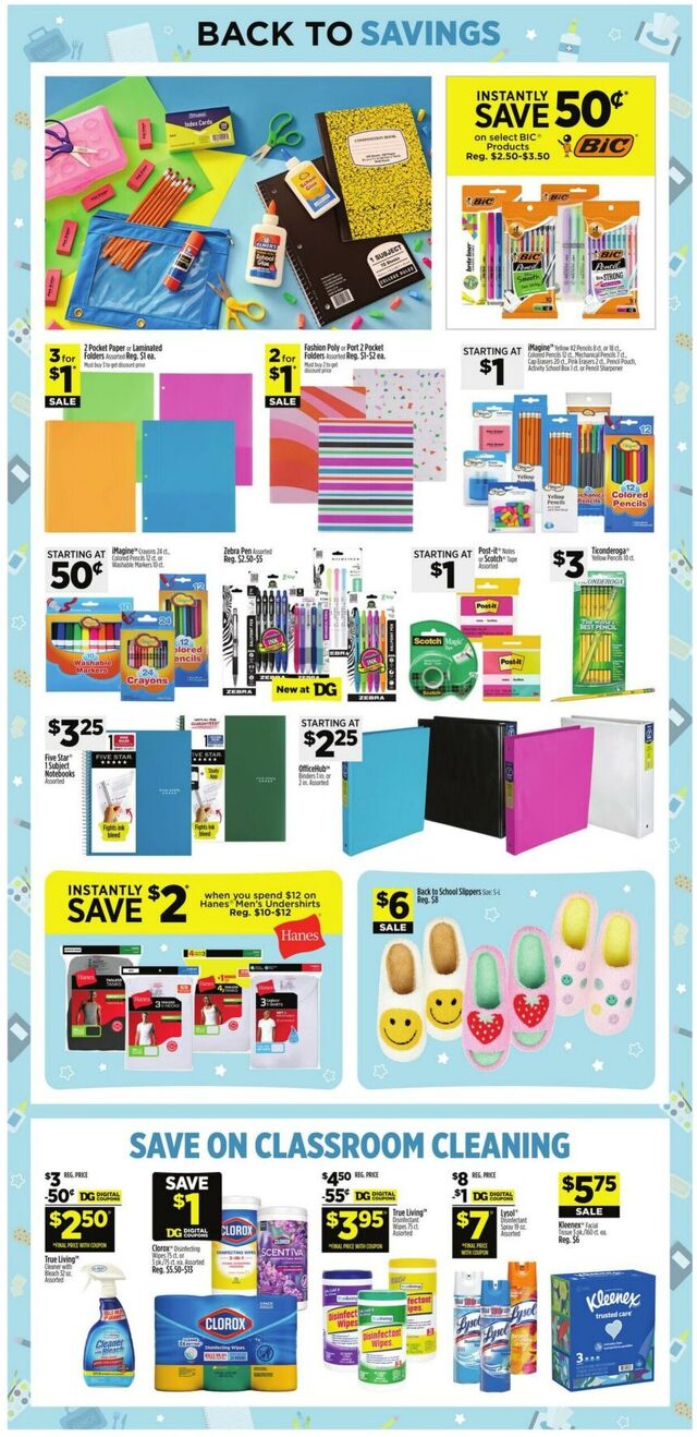 Catalogue Dollar General from 08/17/2025
