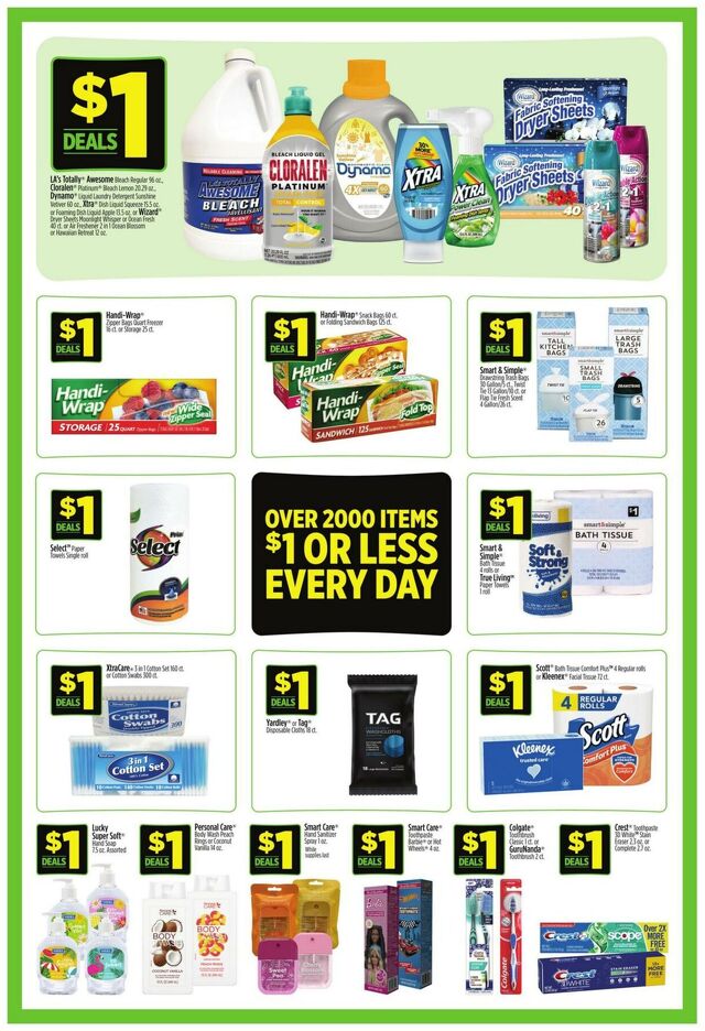 Catalogue Dollar General from 08/17/2025