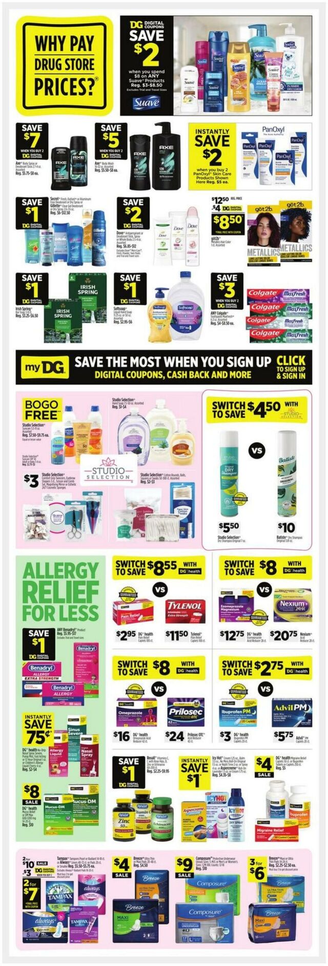 Catalogue Dollar General from 08/17/2025