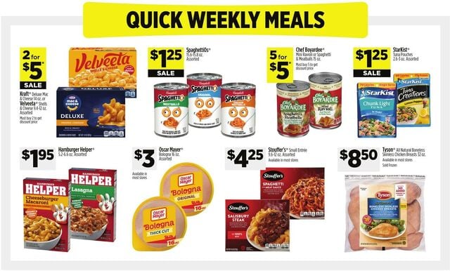 Catalogue Dollar General from 08/24/2025