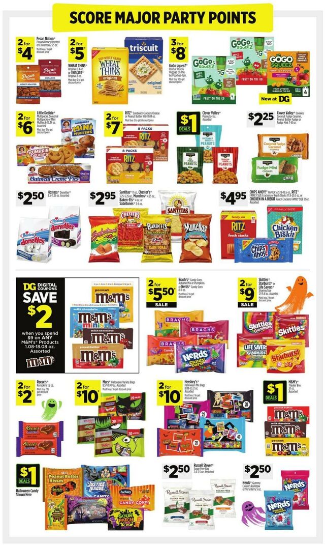 Catalogue Dollar General from 08/24/2025