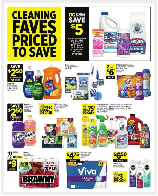 Catalogue Dollar General from 08/24/2025