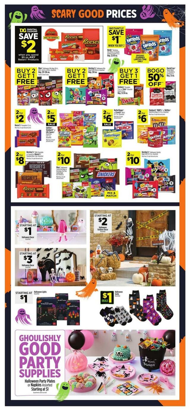 Catalogue Dollar General from 08/31/2025