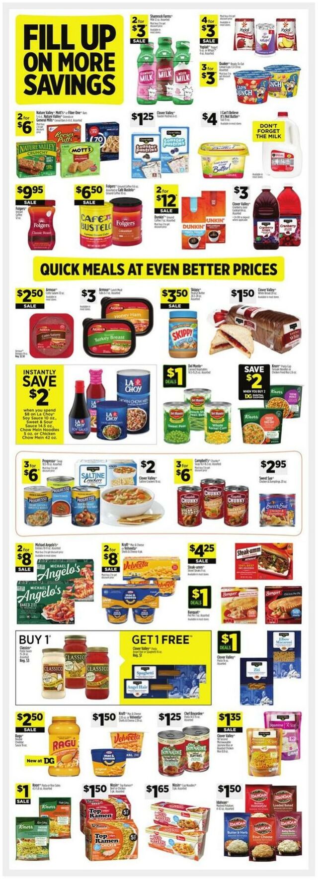 Catalogue Dollar General from 09/21/2025