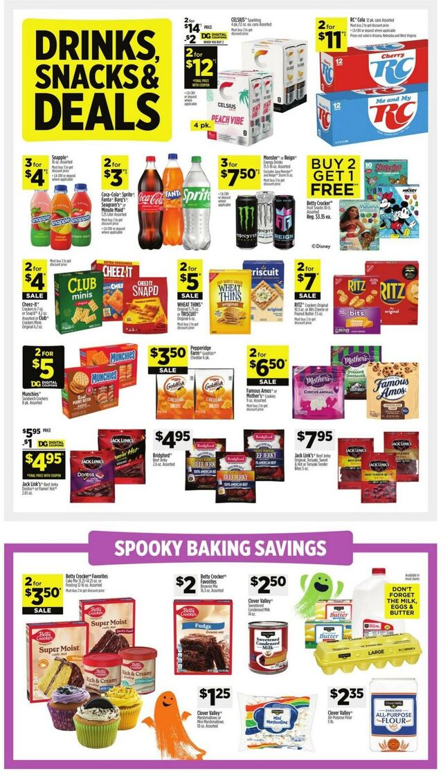 Catalogue Dollar General from 09/28/2025