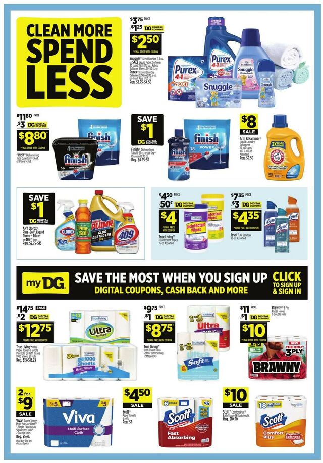 Catalogue Dollar General from 09/28/2025