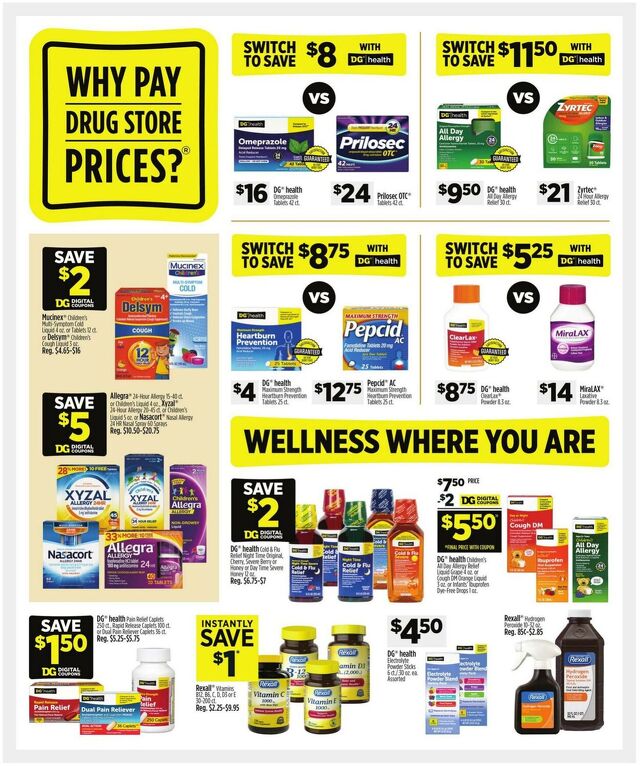 Catalogue Dollar General from 10/05/2025