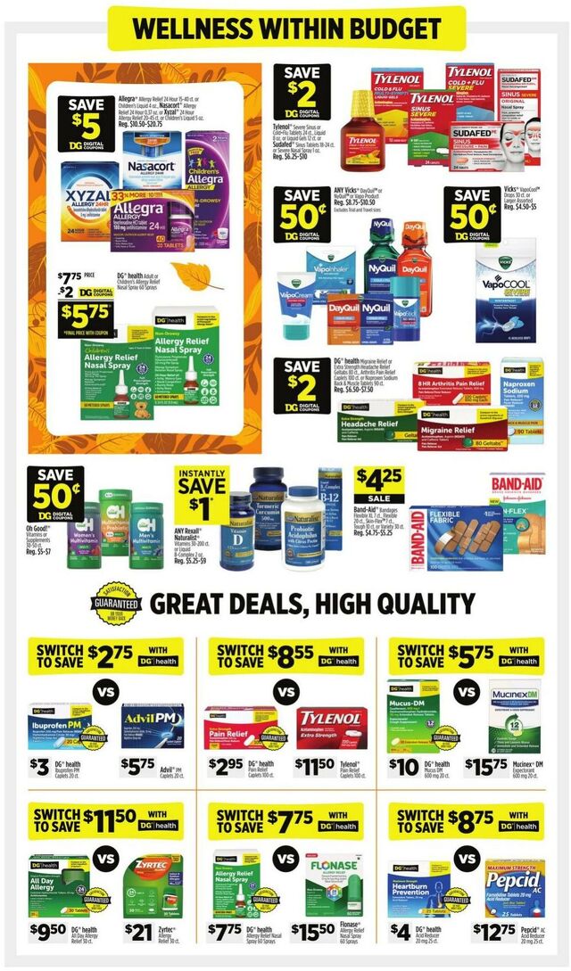Catalogue Dollar General from 10/12/2025