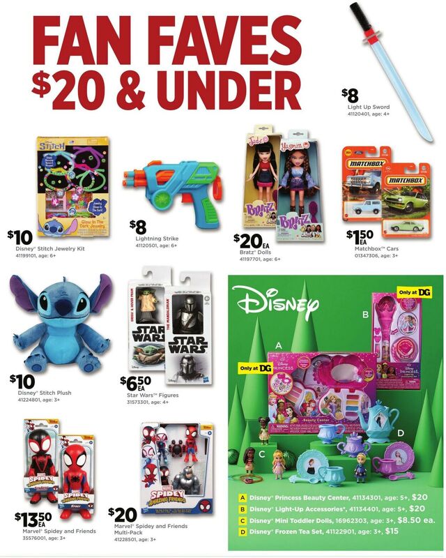 Catalogue Dollar General from 10/19/2025