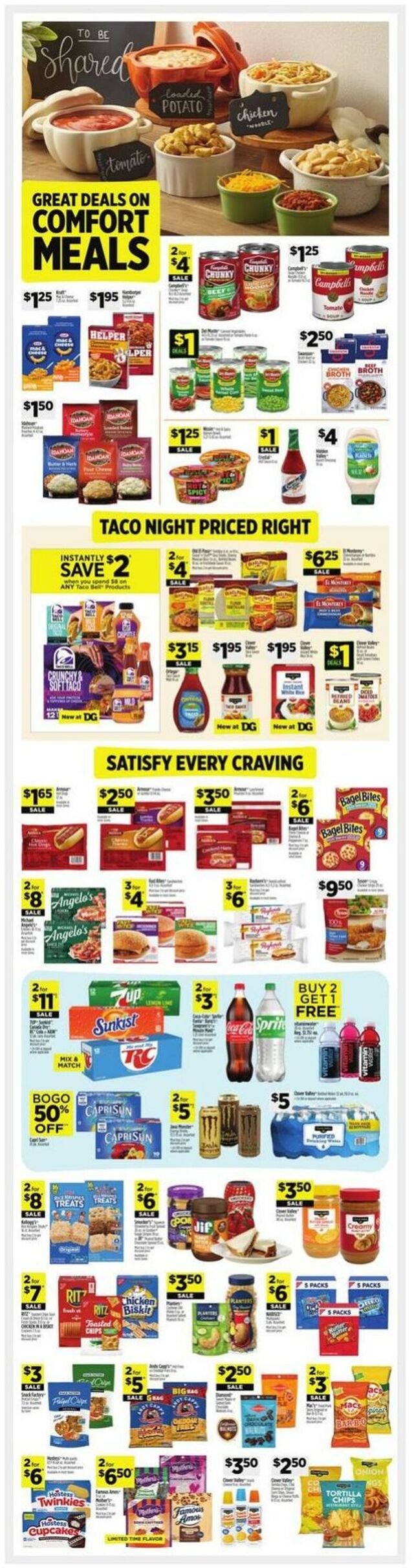 Catalogue Dollar General from 10/19/2025