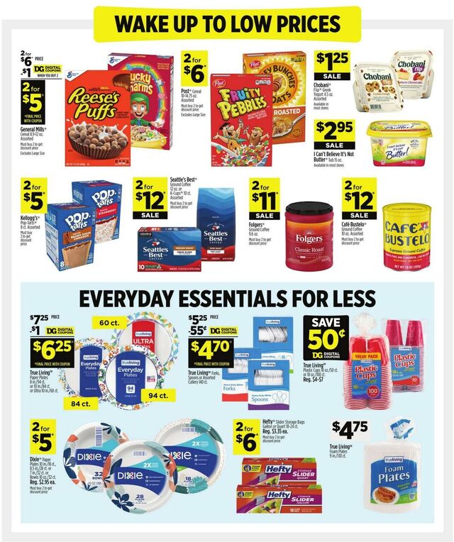 Catalogue Dollar General from 10/19/2025
