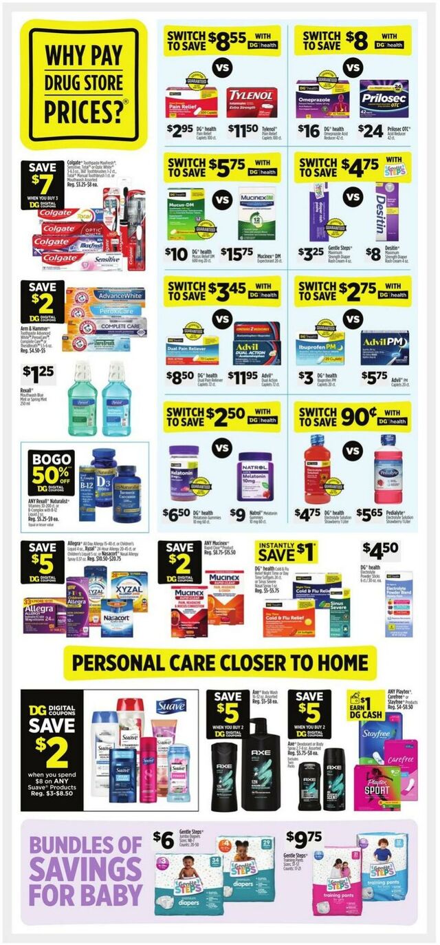 Catalogue Dollar General from 10/26/2025