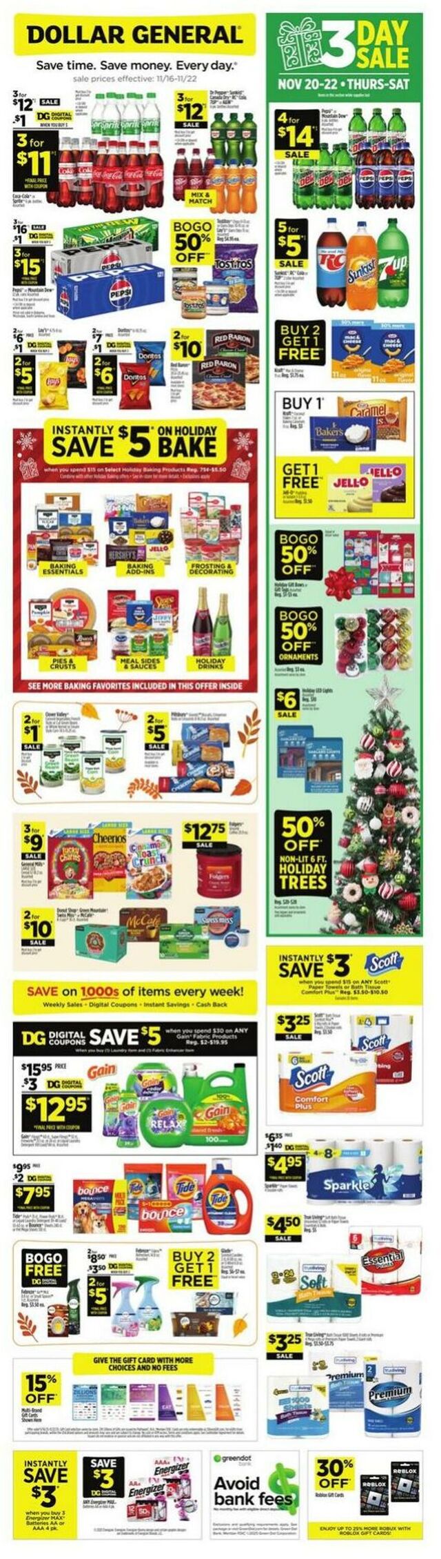 Catalogue Dollar General from 11/16/2025