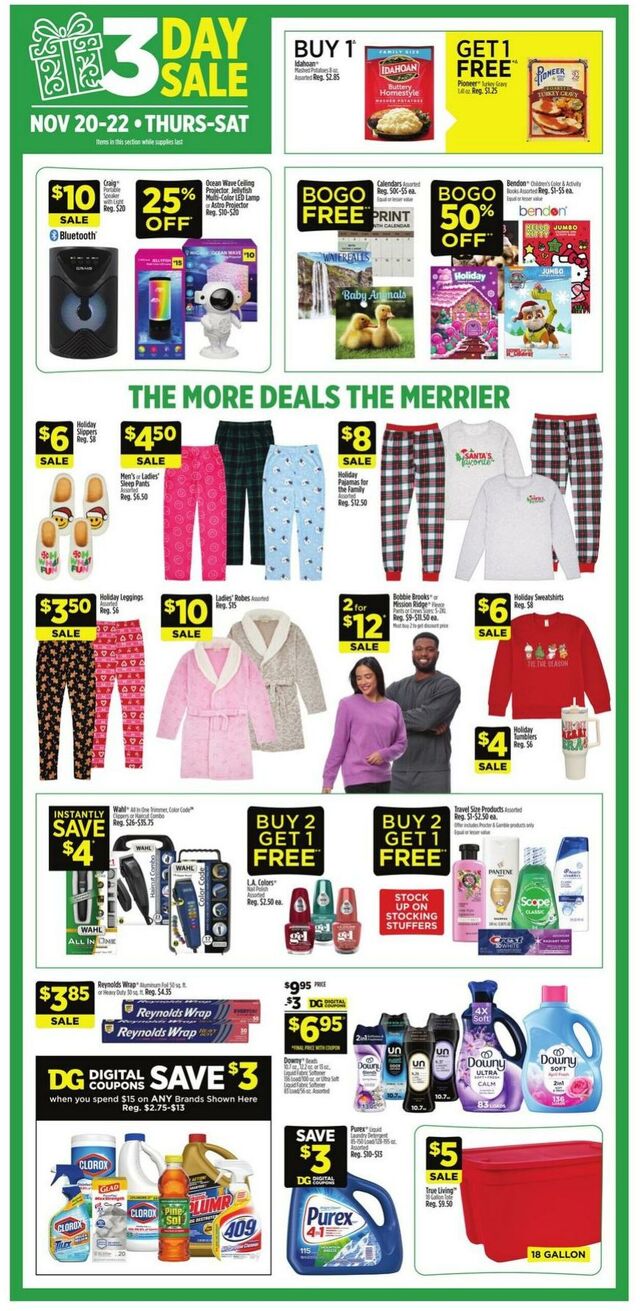 Catalogue Dollar General from 11/16/2025