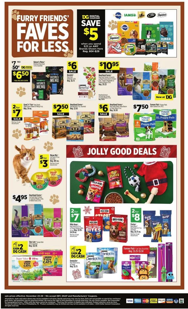 Catalogue Dollar General from 11/23/2025