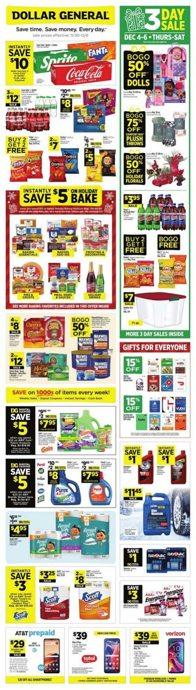 Catalogue Dollar General from 11/30/2025