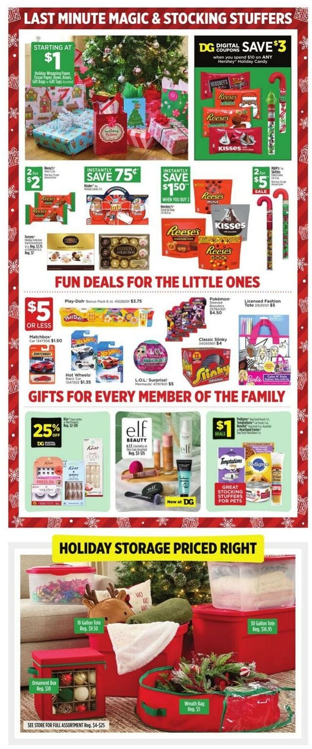 Catalogue Dollar General from 12/21/2025