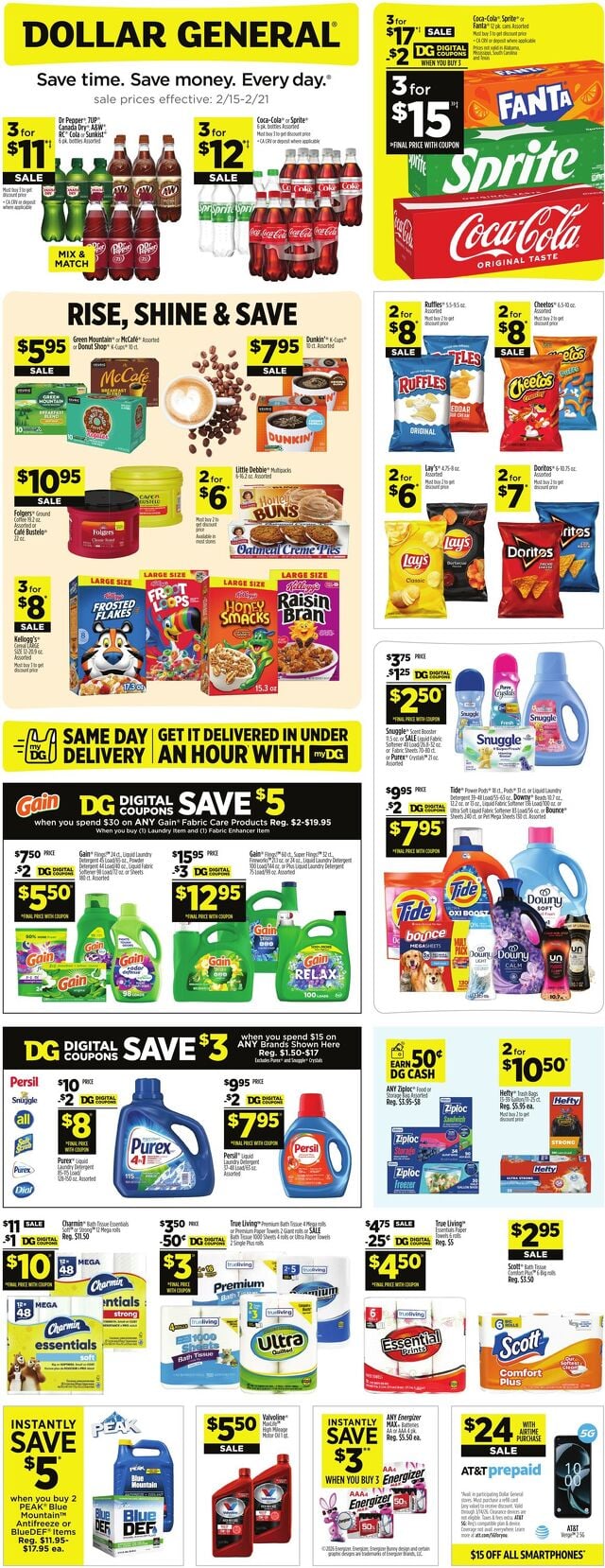 Catalogue Dollar General from 02/15/2026
