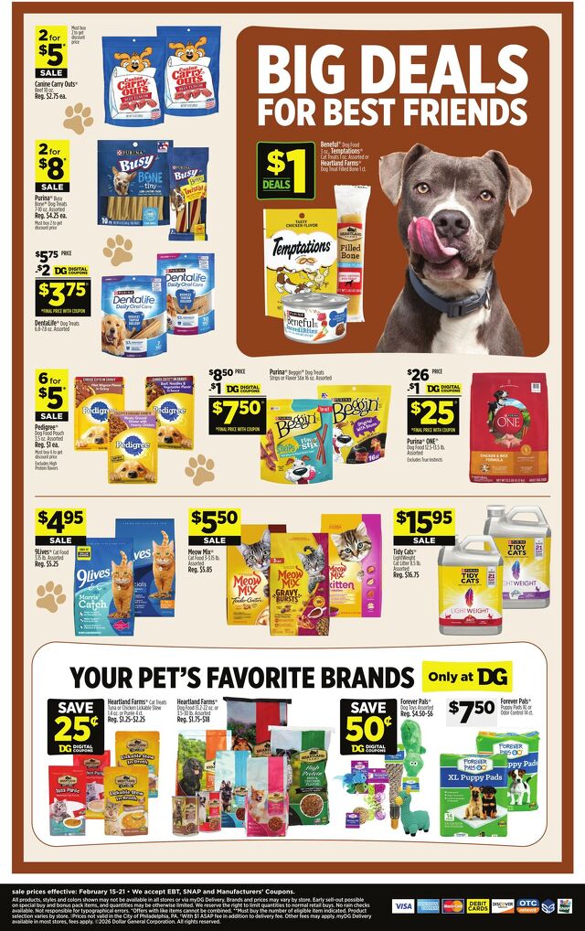 Catalogue Dollar General from 02/15/2026