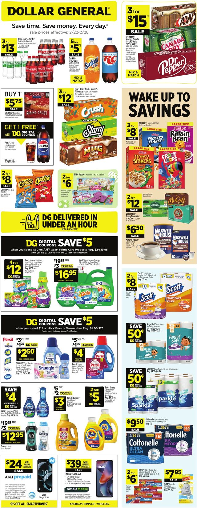 Catalogue Dollar General from 02/22/2026