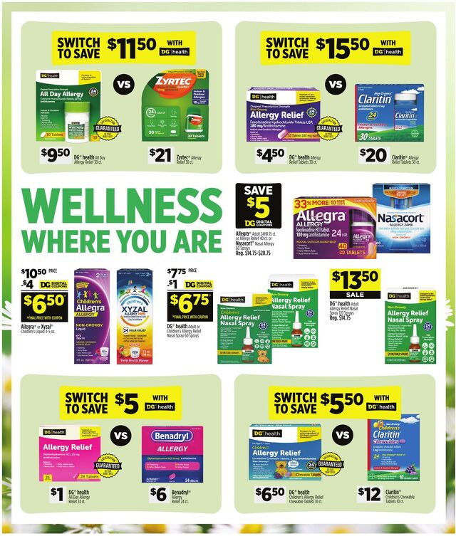 Catalogue Dollar General from 03/15/2026