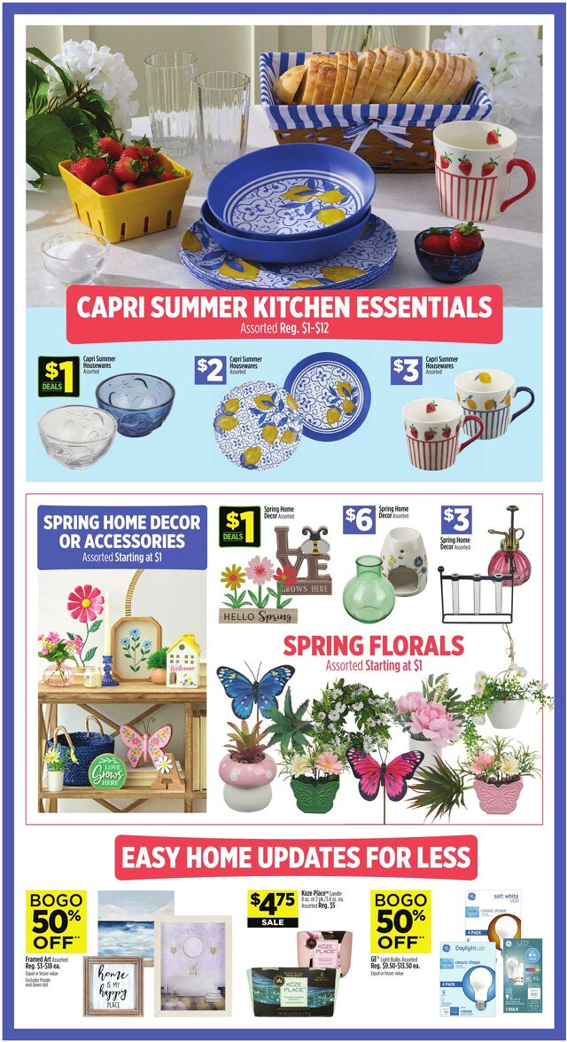 Catalogue Dollar General from 03/15/2026