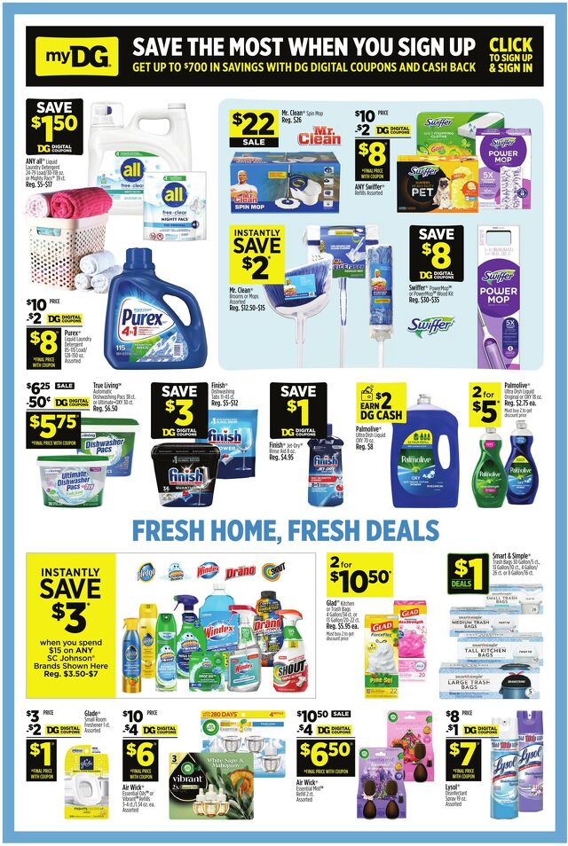 Catalogue Dollar General from 03/22/2026