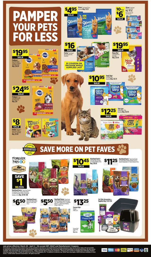 Catalogue Dollar General from 03/29/2026