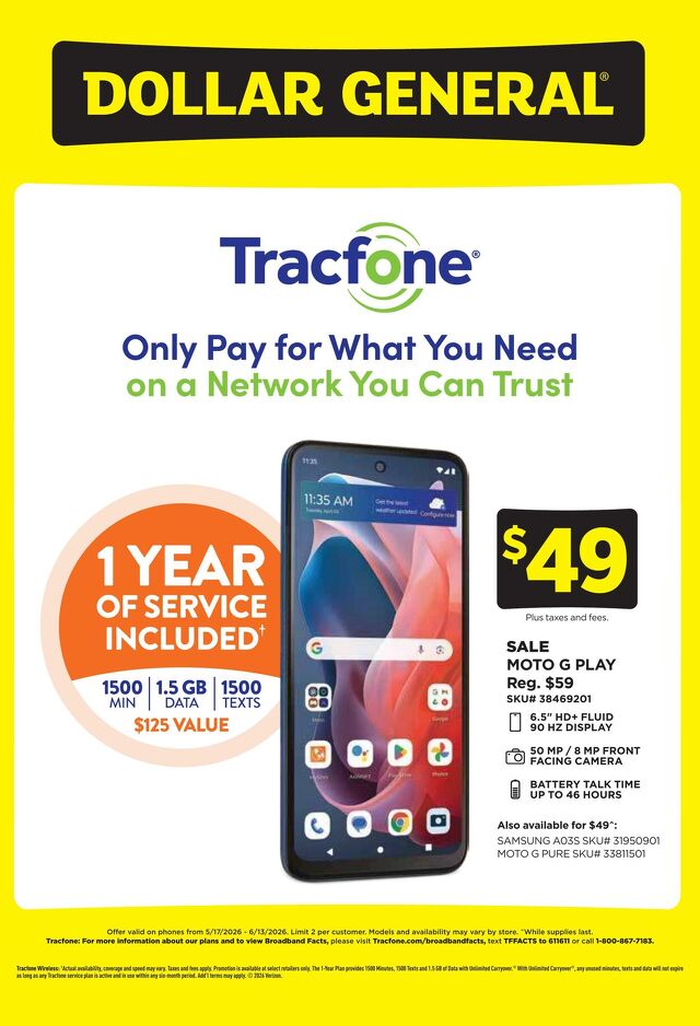 Catalogue Dollar General from 05/17/2026
