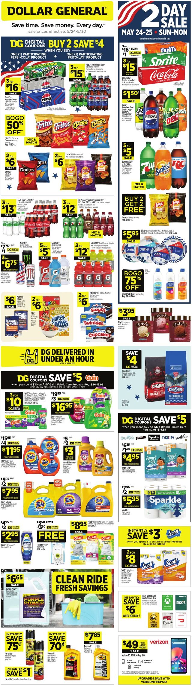 Catalogue Dollar General from 05/24/2026