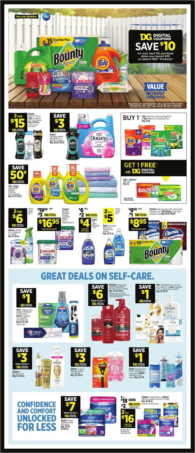 Catalogue Dollar General from 05/24/2026