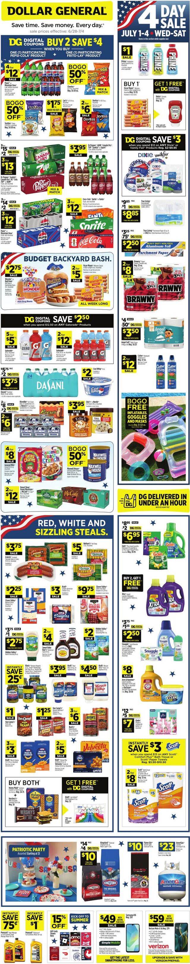 Catalogue Dollar General from 06/28/2026