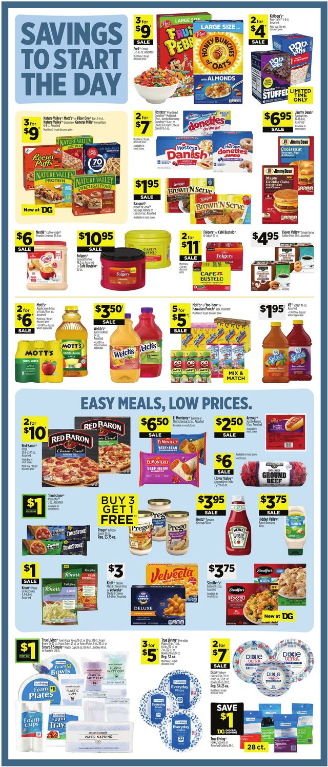 Catalogue Dollar General from 07/05/2026