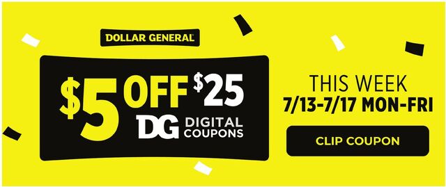 Catalogue Dollar General from 07/12/2026