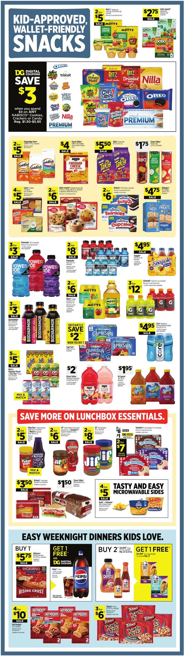 Catalogue Dollar General from 07/19/2026