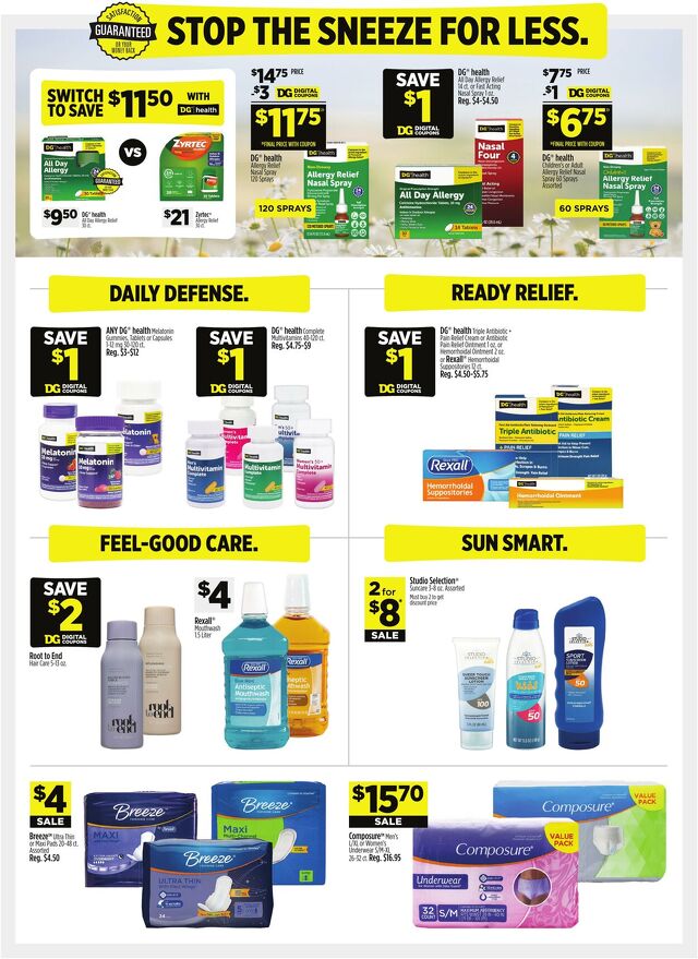 Catalogue Dollar General from 07/19/2026
