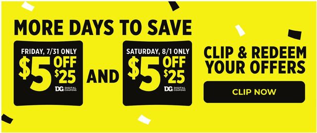 Catalogue Dollar General from 07/26/2026