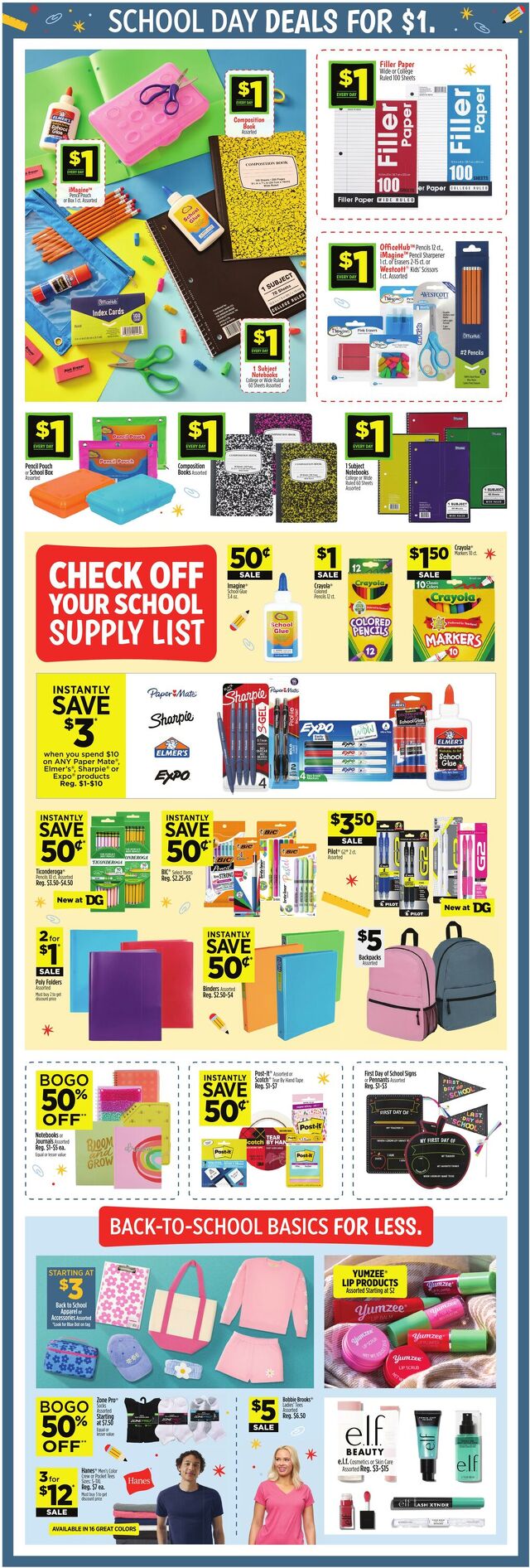 Catalogue Dollar General from 08/09/2026