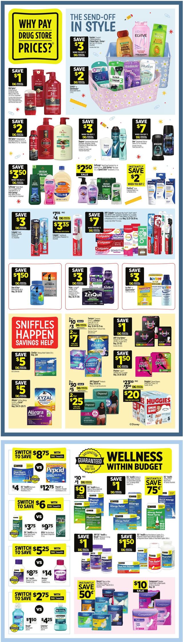 Catalogue Dollar General from 08/09/2026