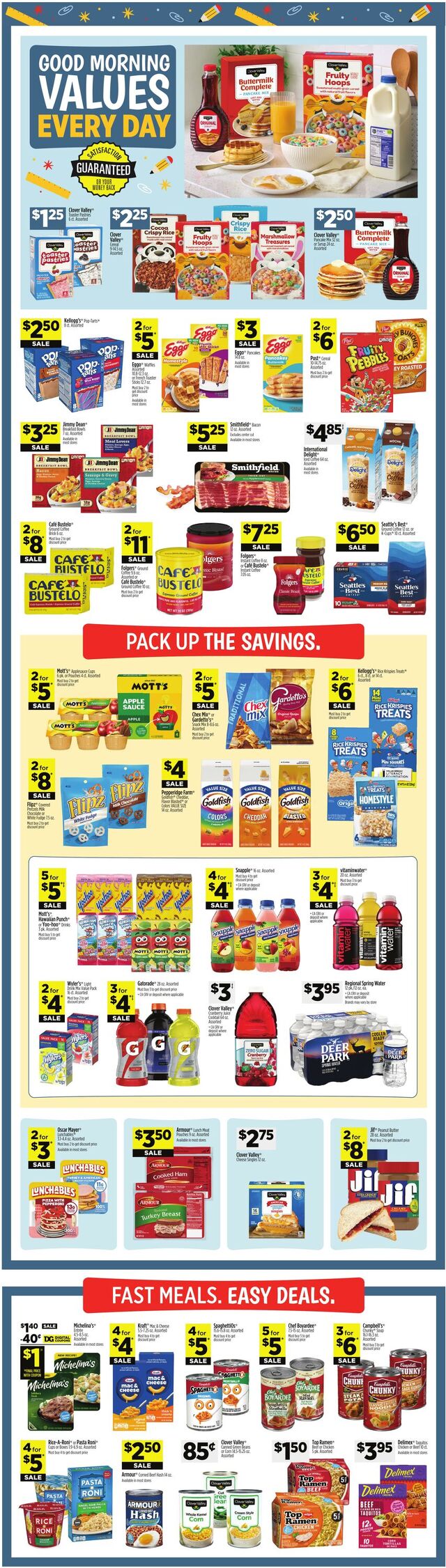 Catalogue Dollar General from 08/16/2026
