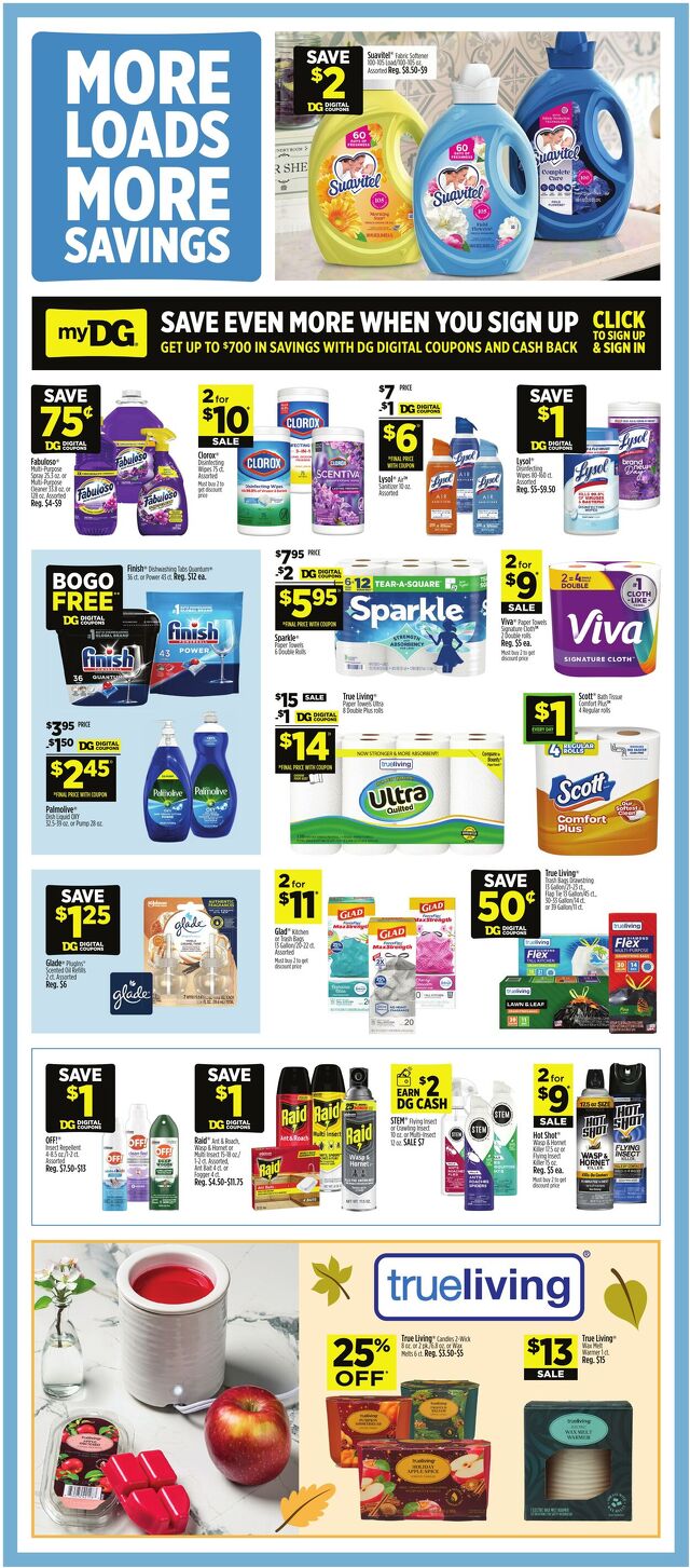 Catalogue Dollar General from 08/30/2026
