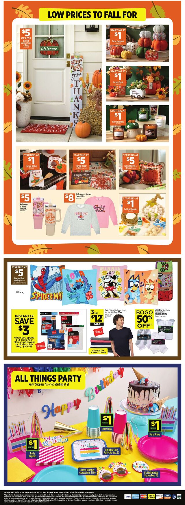 Catalogue Dollar General from 09/06/2026