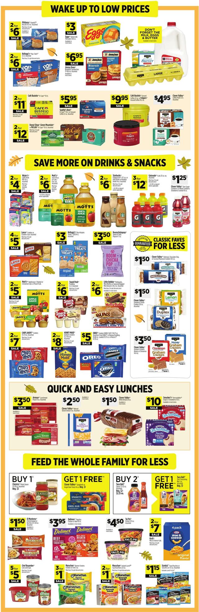 Catalogue Dollar General from 09/13/2026