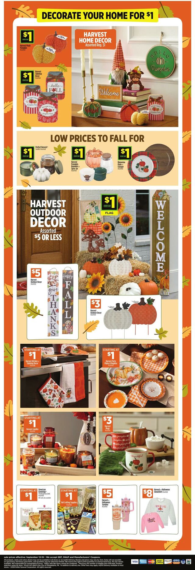 Catalogue Dollar General from 09/13/2026