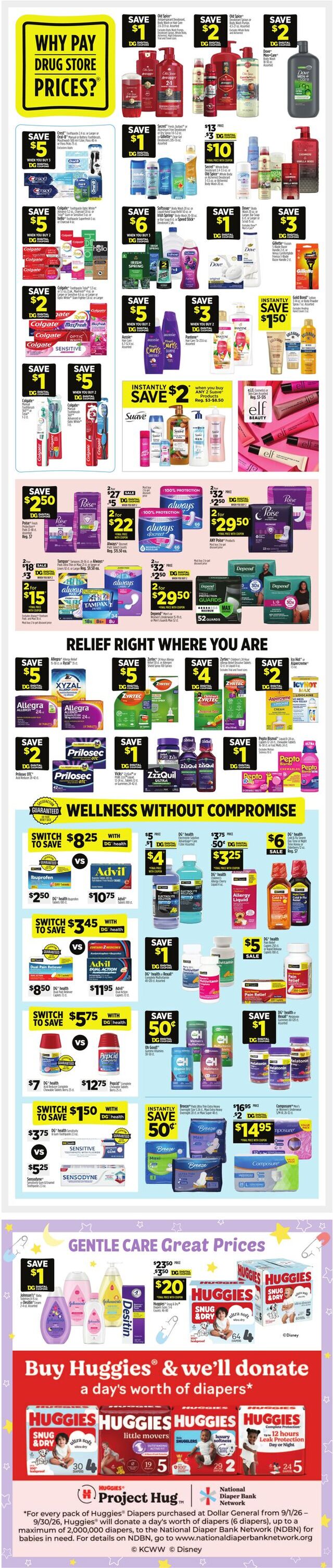 Catalogue Dollar General from 09/20/2026