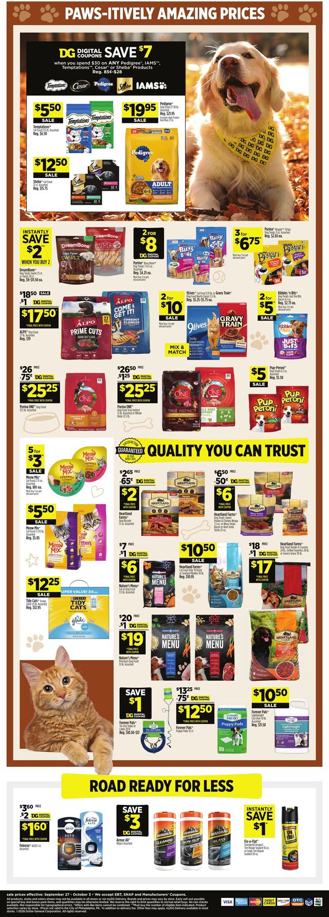 Catalogue Dollar General from 09/27/2026