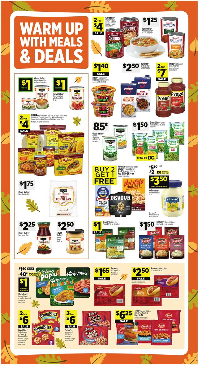 Catalogue Dollar General from 10/18/2026