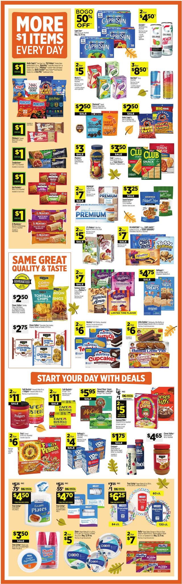 Catalogue Dollar General from 10/18/2026