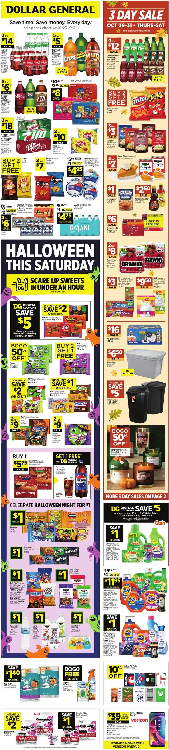 Catalogue Dollar General from 10/25/2026
